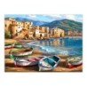 Kit ROYAL LANGNICKEL® Peinture au numéro - Ville en bord de mer