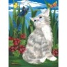 Kit ROYAL LANGNICKEL Peinture au numéro Junior Petit Format - Chaton & papillons