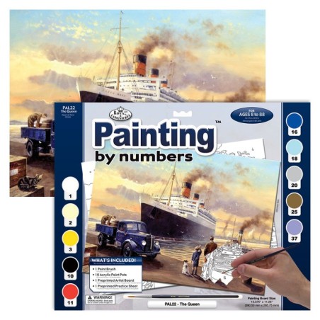 Kit ROYAL LANGNICKEL® Peinture au numéro - Le départ du Queen
