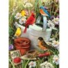 Kit ROYAL LANGNICKEL Peinture au numéro Junior Petit Format - Oiseaux du jardin