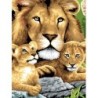 Kit ROYAL LANGNICKEL 3 Peintures au numéro Junior - Félins de la jungle
