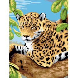 Kit ROYAL LANGNICKEL 3 Peintures au numéro Junior - Félins de la jungle