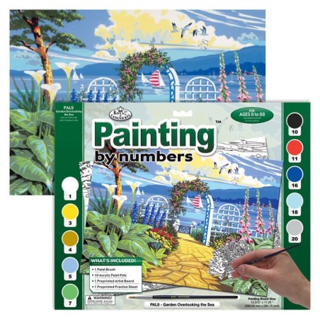 Kit ROYAL LANGNICKEL Peinture au numéro - Vue sur le lac