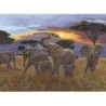 Kit ROYAL LANGNICKEL Peinture au numéro Junior Grand Format - Sunset sur le Kilimandjaro