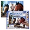 Kit ROYAL LANGNICKEL Peinture au numéro Junior Grand Format - Trio de chevaux