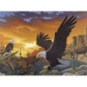 Kit ROYAL LANGNICKEL® Peinture au numéro Junior Grand Format - Aigle Royal