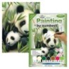 Kit ROYAL LANGNICKEL Peinture au numéro Junior Petit Format - Maman Panda et son petit