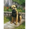 Kit ROYAL LANGNICKEL Peinture au numéro Junior Petit Format - Chiot au jardin