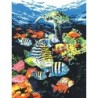Kit ROYAL LANGNICKEL Peinture au numéro Junior Petit Format - Fonds marins