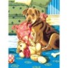 Kit ROYAL LANGNICKEL 3 Peintures au numéro Junior - Chiens et chiots