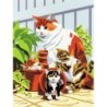 Kit ROYAL LANGNICKEL 3 Peintures au numéro Junior - Chats et chatons