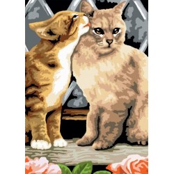Kit ROYAL LANGNICKEL 3 Peintures au numéro Junior - Chats et chatons