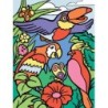 Kit ROYAL LANGNICKEL Ma 1ère Peinture au numéro - Oiseaux Exotiques