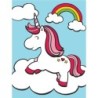 Kit ROYAL LANGNICKEL Ma 1ère Peinture au numéro - La Jolie Licorne