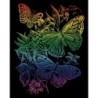 Kit ROYAL LANGNICKEL® Gravure d'Art Arc-en-Ciel - Papillons