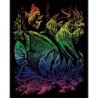 Kit ROYAL LANGNICKEL® Gravure d'Art Arc-en-Ciel - Poissons Tropicaux
