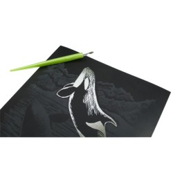 Kit ROYAL LANGNICKEL® Gravure d'Art Argent - Loup