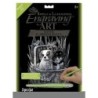 Kit ROYAL LANGNICKEL® Gravure d'Art Argent - Épagneuls dans leur panier