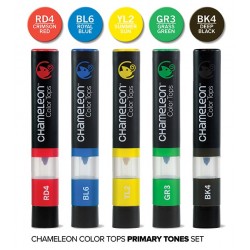 Colour Tops - Pack 5 couleurs - Tons Primaires