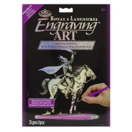 Kit ROYAL LANGNICKEL® Gravure d'Art Holographique - L'Esprit du Dragon