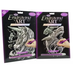 Kit ROYAL LANGNICKEL® Gravure d'Art Holographique - Requin Marteau