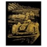 Kit ROYAL LANGNICKEL® Gravure d'Art Or - Course de vieux bolides