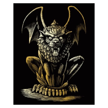 Kit ROYAL LANGNICKEL® Gravure d'Art Or - Lion Gargouille