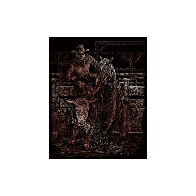 Kit ROYAL LANGNICKEL® Gravure d'Art Cuivre - Rodéo