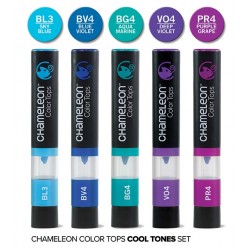 Colour Tops - Pack 5 couleurs - Tons Modernes