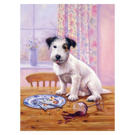 Kit ROYAL LANGNICKEL Peinture au numéro Junior Petit Format - Chien affamé