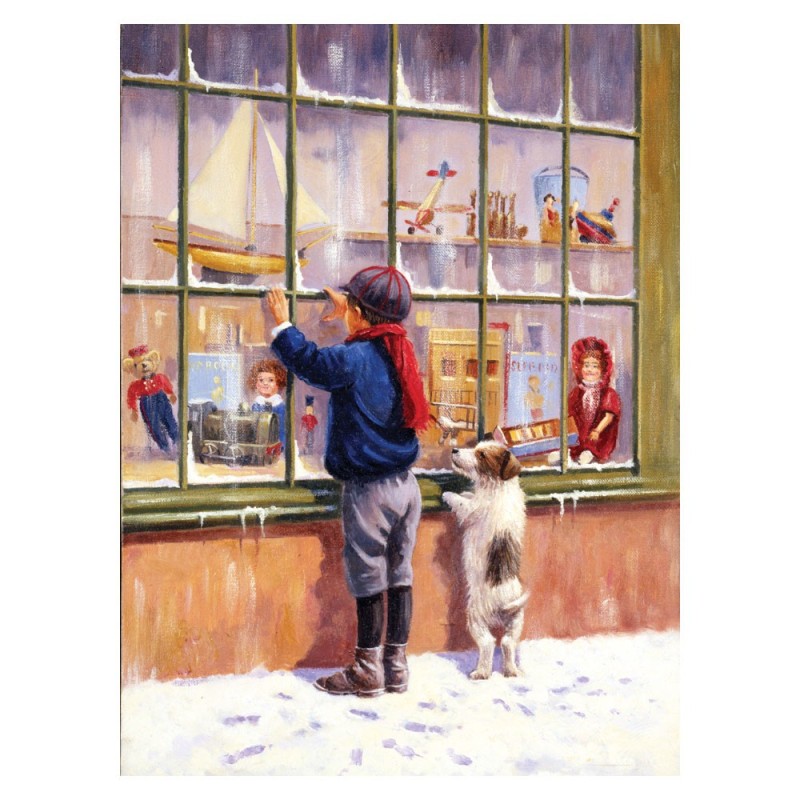 Kit ROYAL LANGNICKEL Peinture au numéro Junior Petit Format - Voeu de Noël