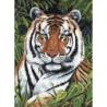 Kit ROYAL LANGNICKEL Peinture au numéro Junior Petit Format - Tigre au repos