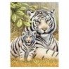 Kit ROYAL LANGNICKEL Peinture au numéro Junior Petit Format - Maman Tigre et son petit