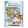 Kit ROYAL LANGNICKEL Peinture au numéro Junior Petit Format - Maman Tigre et son petit