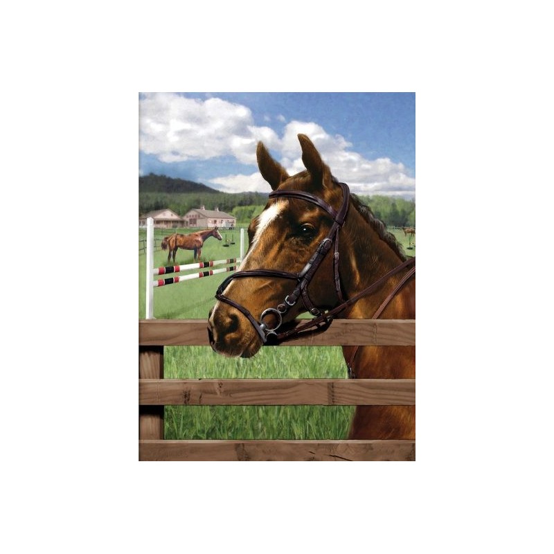 Kit ROYAL LANGNICKEL Peinture au numéro Junior Petit Format - Cheval au Paddock