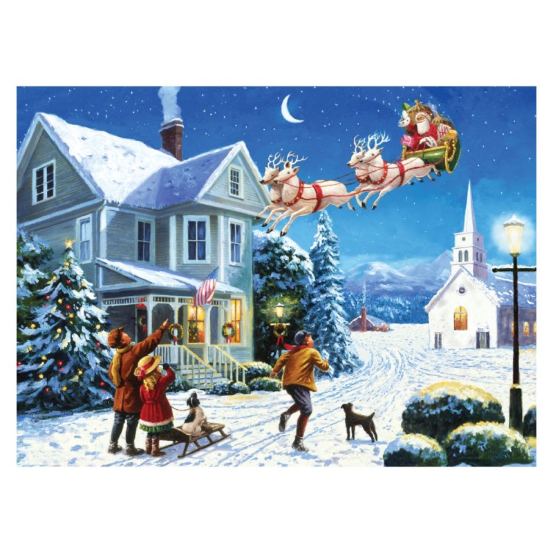 Kit ROYAL LANGNICKEL® Peinture au numéro - Le Père Noël est là