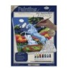 Kit ROYAL LANGNICKEL® Peinture au numero toile sur châssis - La Licorne - Petit format
