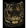 Kit ROYAL LANGNICKEL® Gravure d'Art Or -Tigre du Bengale
