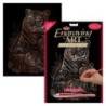 Kit ROYAL LANGNICKEL® Gravure d'Art Cuivre - Maman Tigre et ses petits