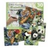 Kit ROYAL LANGNICKEL® Peinture par Numéro Coffret - 4 projets animaux exotiques