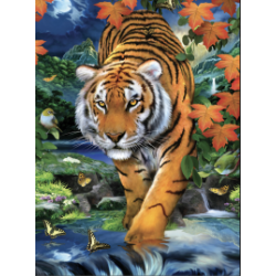 Kit ROYAL LANGNICKEL® Peinture par Numéro Coffret - 4 projets animaux exotiques