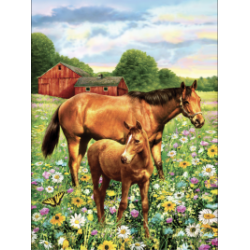 Kit ROYAL LANGNICKEL® Peinture par Numéro Coffret - 4 projets animaux de la campagne