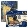 Kit ROYAL LANGNICKEL® Peinture d'art sur châssis - Café at night ( Van Gogh)