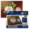 Kit ROYAL LANGNICKEL® Peinture d'art sur châssis- Magnolias sur Velours