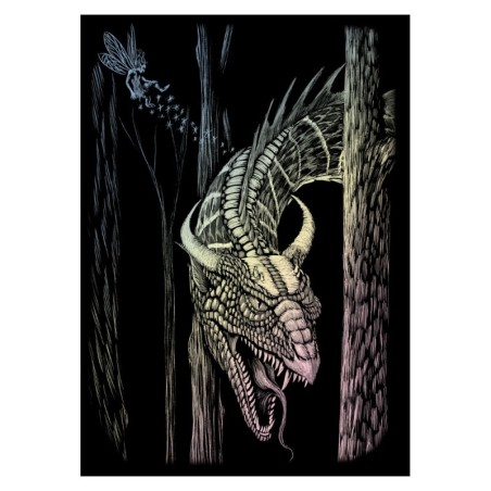 Kit ROYAL LANGNICKEL® Gravure d'Art Holographique - Dragon
