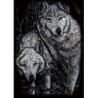 Kit ROYAL LANGNICKEL® Gravure d'Art Argent - Loups