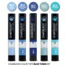 Colour Tops - Pack 5 couleurs - Tons bleus