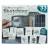 Coffret DELUXE ROYAL LANGNICKEL® 9 projets Croquis - Esquisses Animaux exotiques