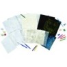 Coffret d'art créatif  ROYAL LANGNICKEL® 9 Projets Créatifs Enfants - Peinture par numéro, Coloriage, Gravure