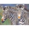 Kit ROYAL LANGNICKEL® Peinture au numéro Junior Grand Format - Couple de zèbres